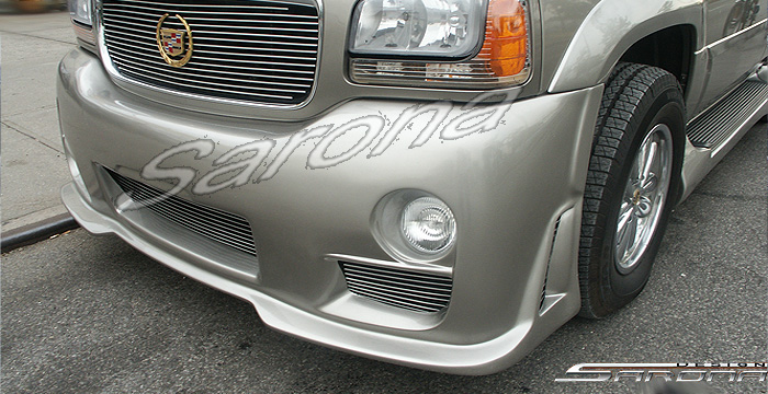 Custom GMC Yukon Denali  SUV/SAV/Crossover Front Bumper (1999 - 2001) - $590.00 (Part #GM-022-FB)